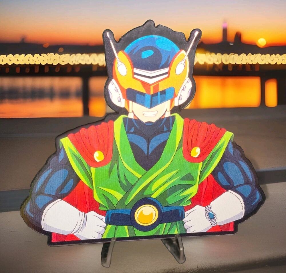 Dragonball The Great Saiyaman Gohan 3D Motion Lenticular Car Decal Sticker